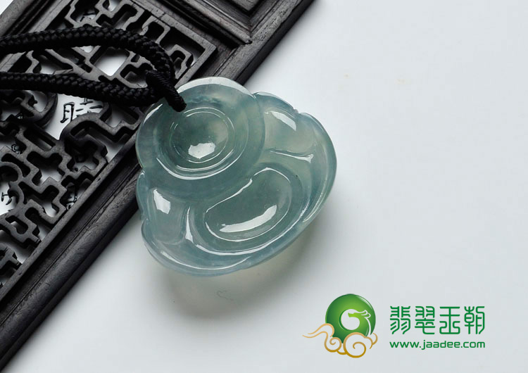冰种晴水缅甸翡翠玉佛挂件