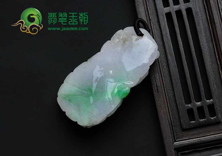 糯冰种春带彩缅甸翡翠金玉满堂挂件