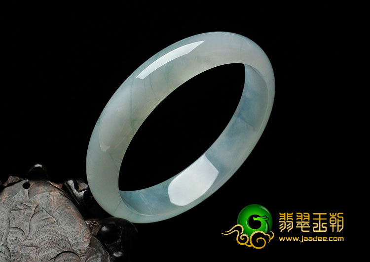 冰种晴水缅甸翡翠手镯（58.1mm）