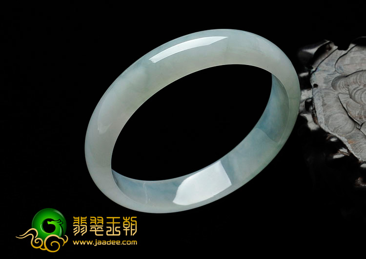 冰种晴水缅甸翡翠手镯（58.1mm）