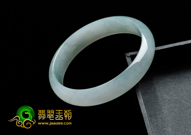 冰种晴水缅甸翡翠手镯（58.1mm）