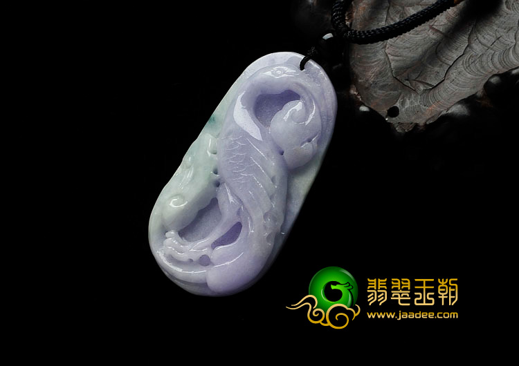 糯冰种春带彩缅甸翡翠万寿无疆挂件