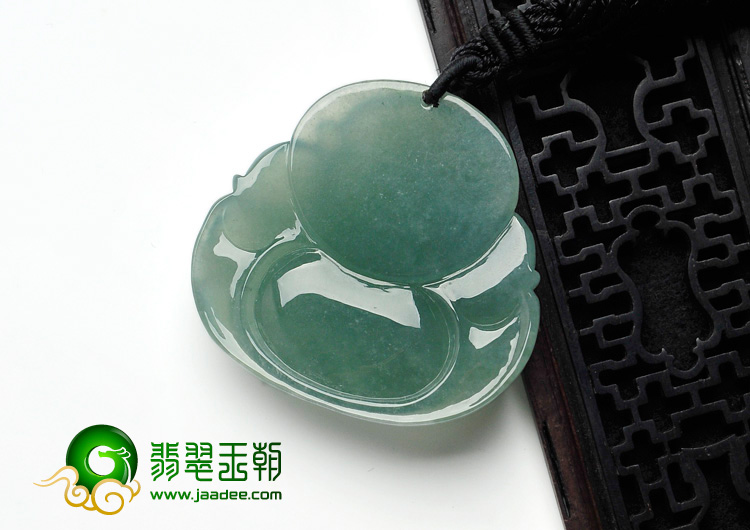 冰种晴水缅甸翡翠玉佛挂件