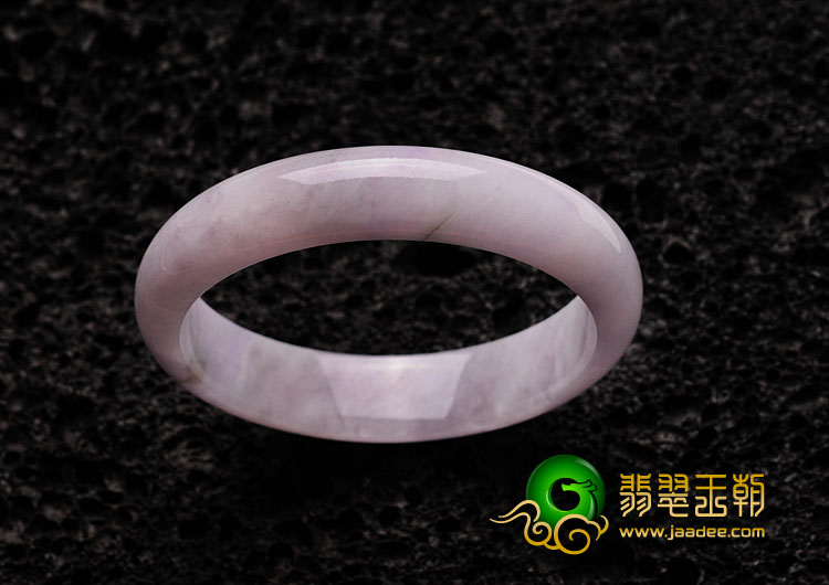 糯冰种紫罗兰缅甸翡翠手镯（57.9mm）