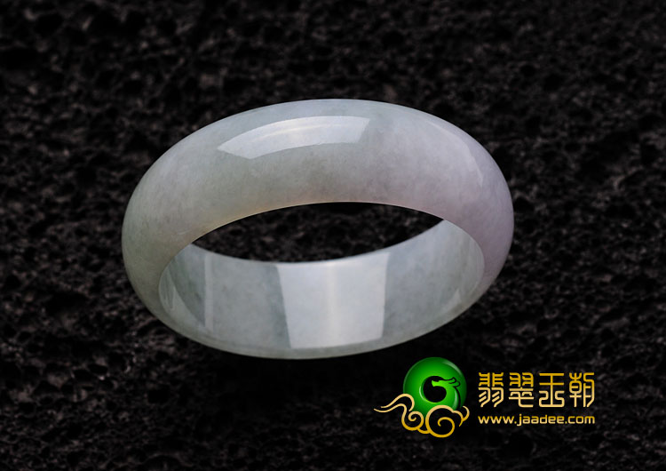 糯冰种紫罗兰晴水缅甸翡翠手镯（60.4mm）