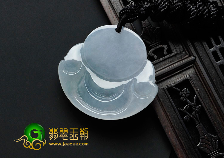 糯冰种晴水缅甸翡翠玉佛挂件