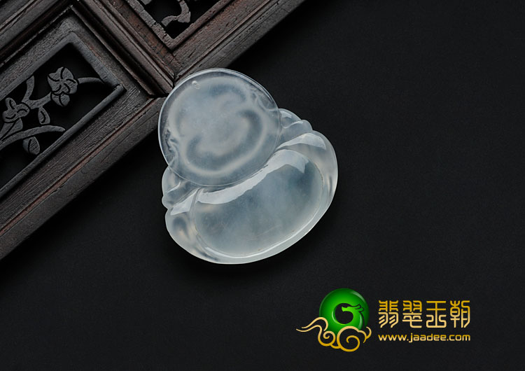 冰玻种缅甸翡翠玉佛挂件