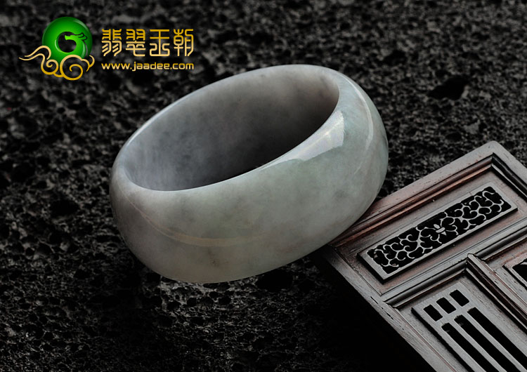 细糯种紫罗兰缅甸翡翠手镯（58.1mm）