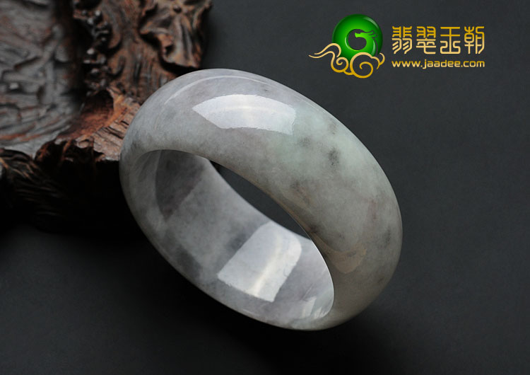 细糯种紫罗兰缅甸翡翠手镯（58.1mm）