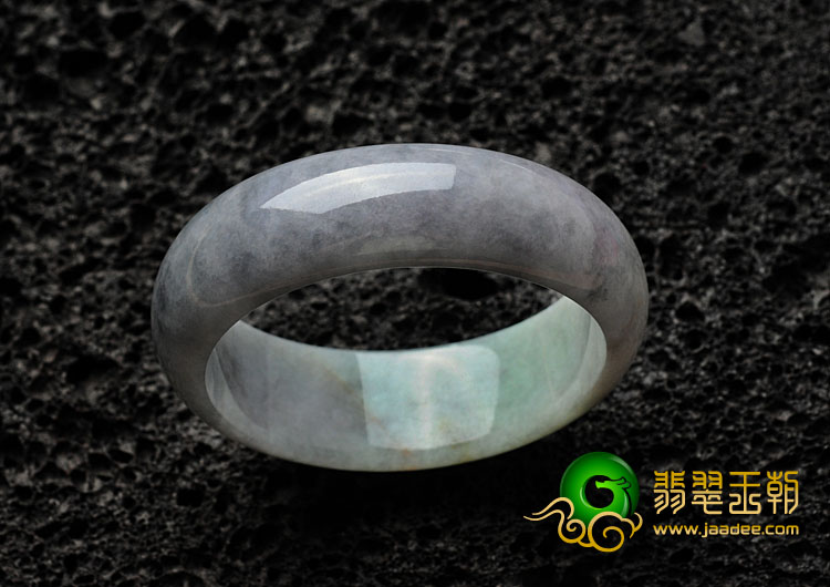细糯种紫罗兰缅甸翡翠手镯（58.4mm）