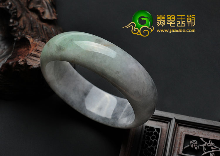 细糯种紫罗兰缅甸翡翠手镯（58.4mm）