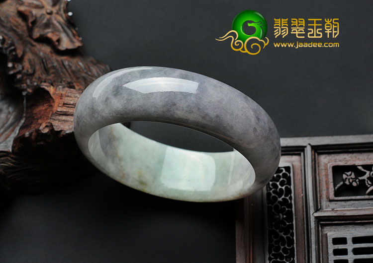 细糯种紫罗兰缅甸翡翠手镯（58.4mm）