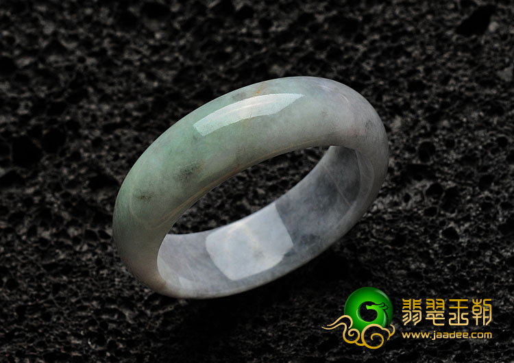 细糯种紫罗兰缅甸翡翠手镯（58.4mm）