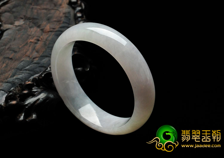 糯冰种晴水缅甸翡翠手镯（52.1mm）