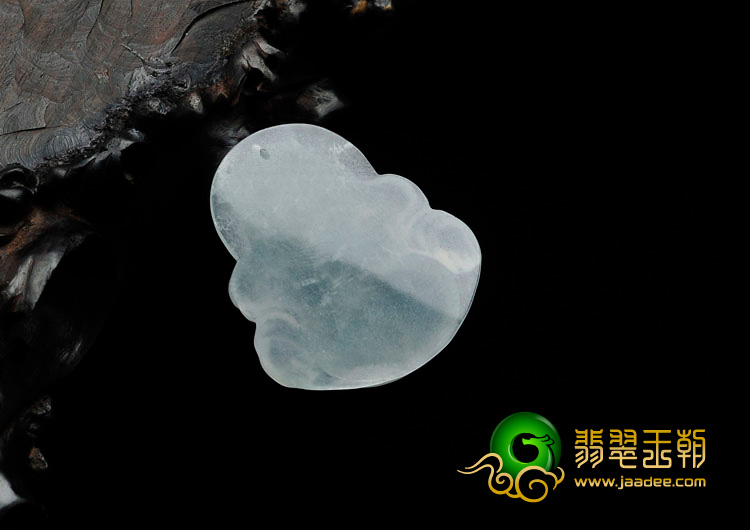 冰种晴水缅甸翡翠玉佛挂件