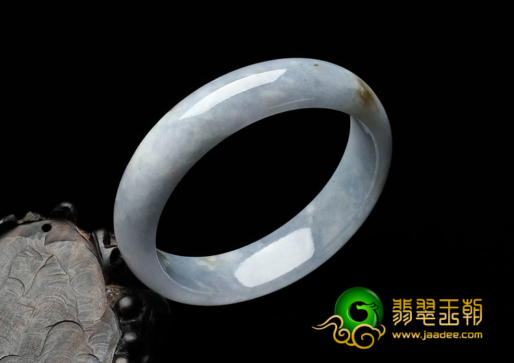 糯冰种紫罗兰缅甸翡翠手镯（58mm）