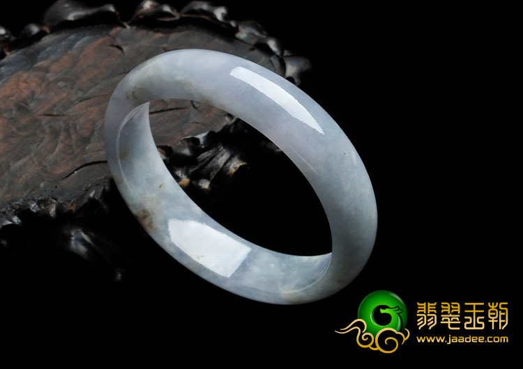 糯冰种紫罗兰缅甸翡翠手镯（58mm）