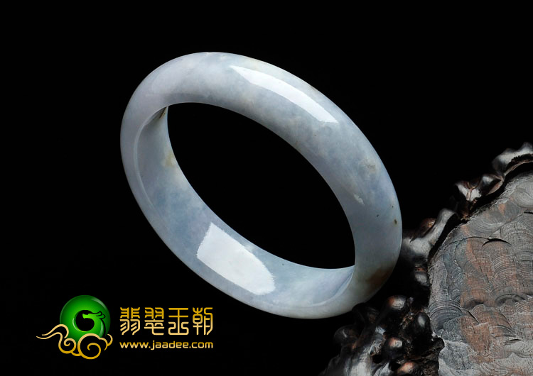 糯冰种紫罗兰缅甸翡翠手镯（58mm）