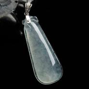 冰种缅甸翡翠福瓜挂件