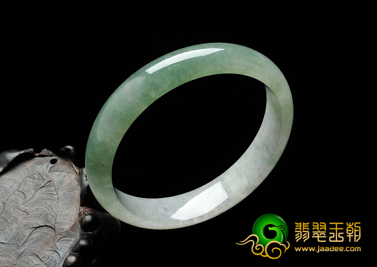 冰种晴水缅甸翡翠手镯（59.4mm）