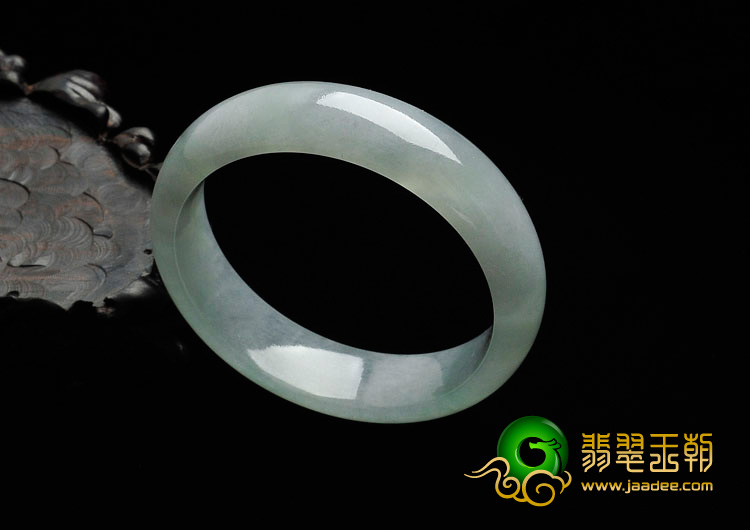 冰种晴水缅甸翡翠手镯（55.8mm）