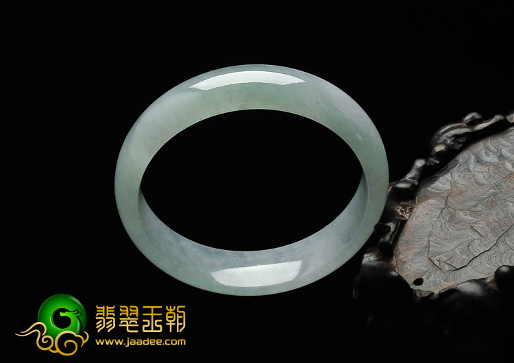 冰种晴水缅甸翡翠手镯（58.2mm）