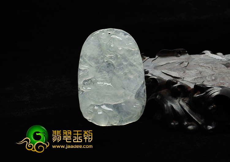 (超值推荐)冰种缅甸翡翠虎牌挂件