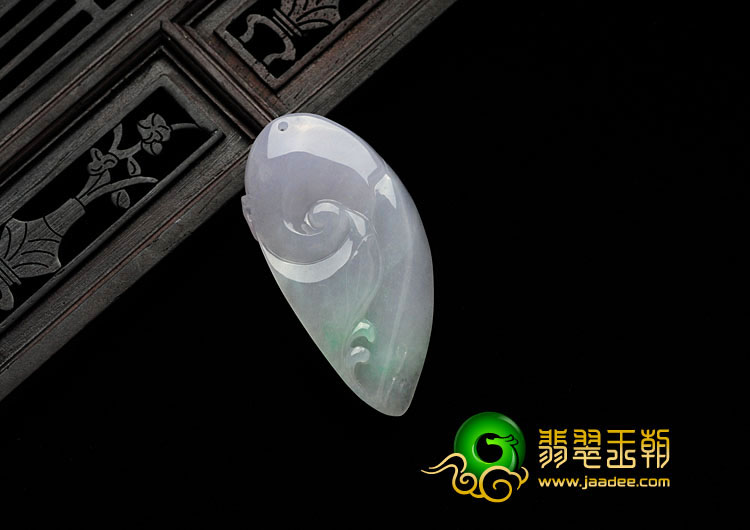 糯冰种春带彩缅甸翡翠金玉满堂挂件