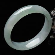 冰种晴水缅甸翡翠手镯（58.2mm）