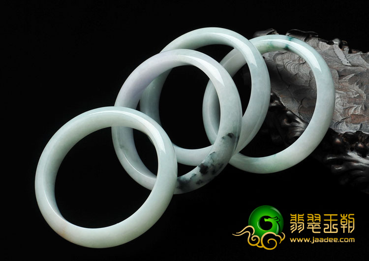 糯冰种晴水紫罗兰飘花缅甸翡翠手镯（一批走）