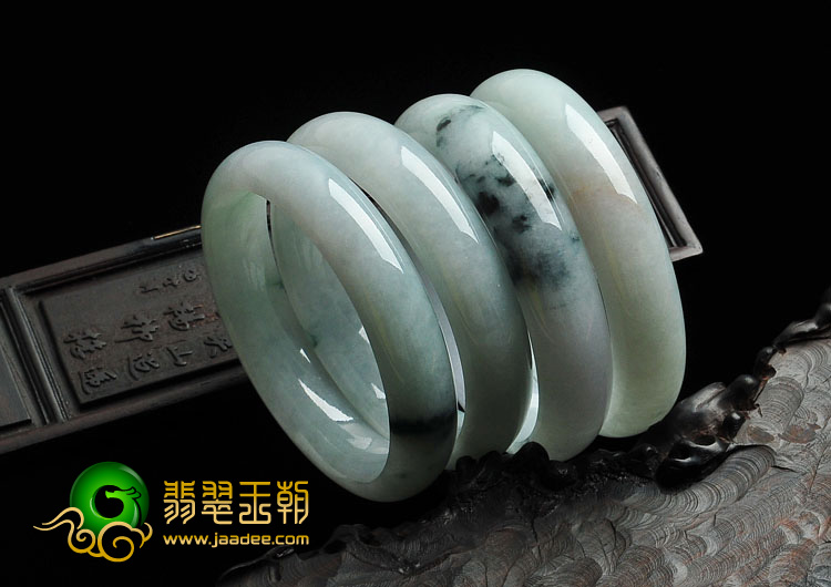 糯冰种晴水紫罗兰飘花缅甸翡翠手镯（一批走）