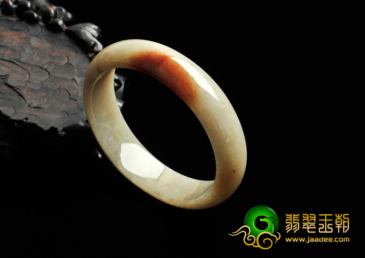细糯种黄翡缅甸翡翠手镯（58mm）