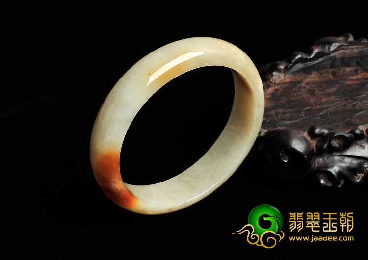 细糯种黄翡缅甸翡翠手镯（58mm）