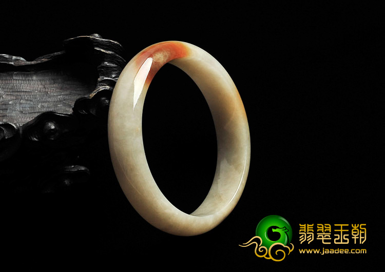 细糯种黄翡缅甸翡翠手镯（58mm）