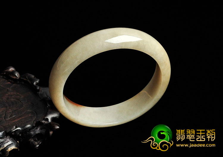 细糯种黄翡缅甸翡翠手镯（58mm）