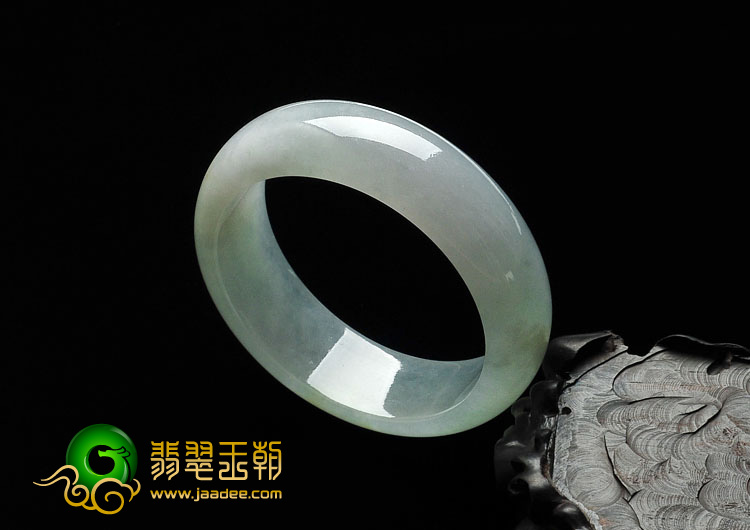 冰种晴水缅甸翡翠手镯（49.5mm）