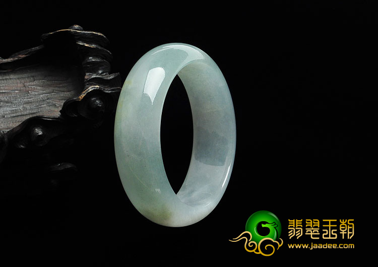 冰种晴水缅甸翡翠手镯（49.5mm）
