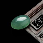 (超值推荐)冰种晴水缅甸翡翠戒面