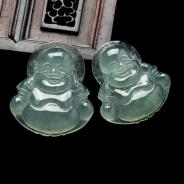 冰种晴水缅甸翡翠玉佛挂件（单价）