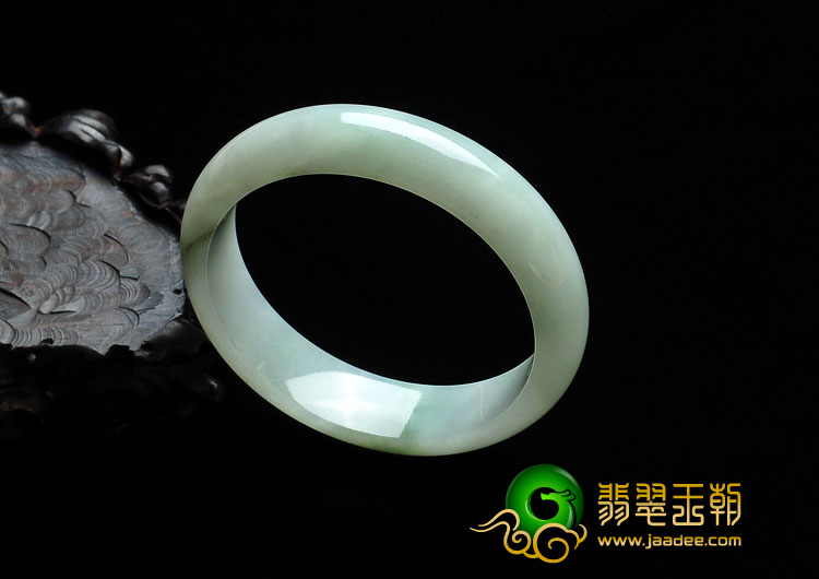 糯冰种晴水缅甸翡翠A货手镯（57.8mm）