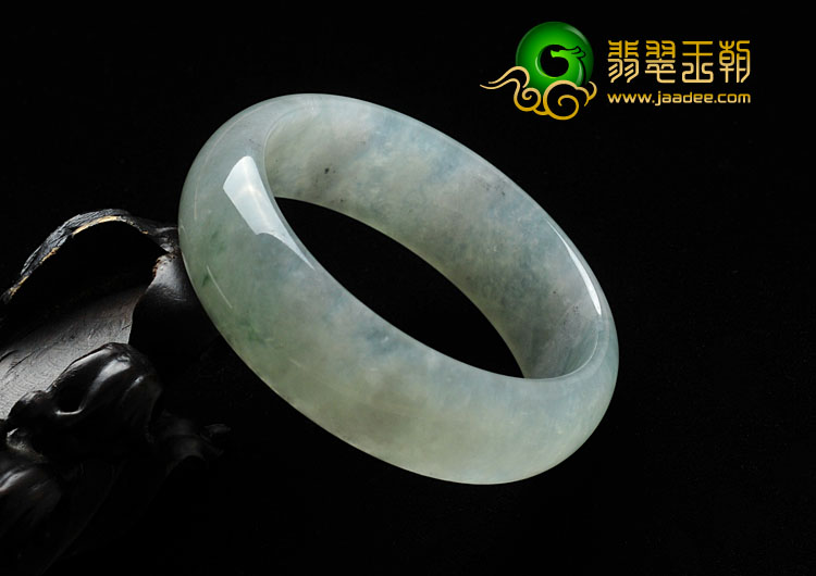 冰种晴水缅甸翡翠A货手镯（56.1mm）