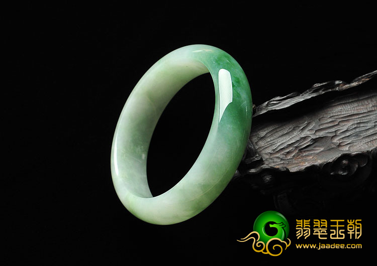 冰种晴水缅甸翡翠A货手镯（56.7mm）