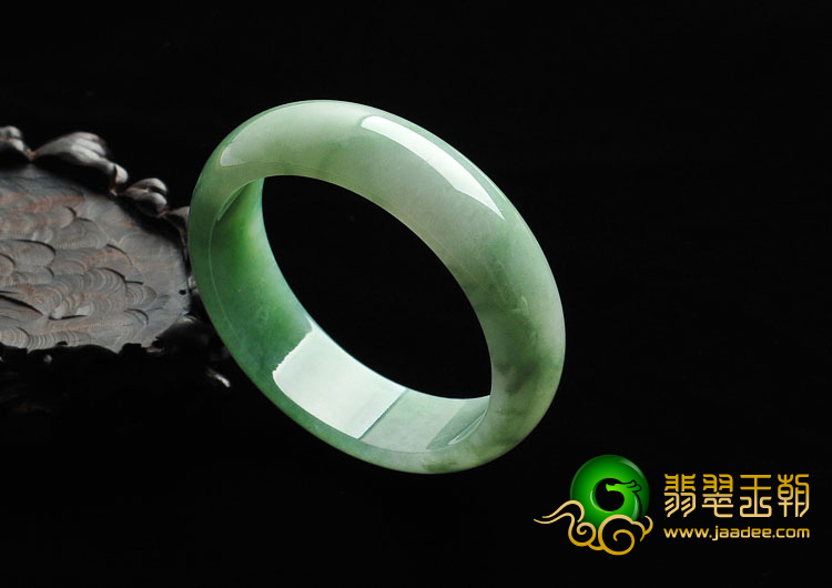 冰种晴水缅甸翡翠A货手镯（58.8mm）