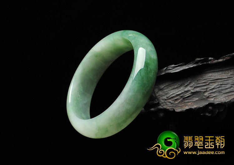 冰种晴水缅甸翡翠A货手镯（58.8mm）