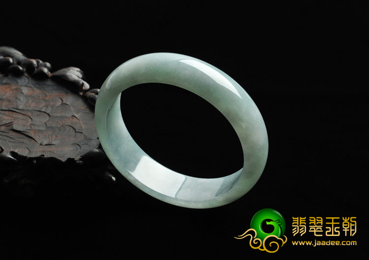 糯冰种晴水缅甸翡翠A货手镯（60.3mm）