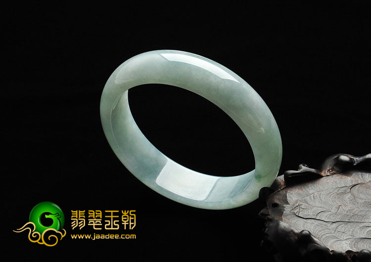 糯冰种晴水缅甸翡翠A货手镯（60.3mm）