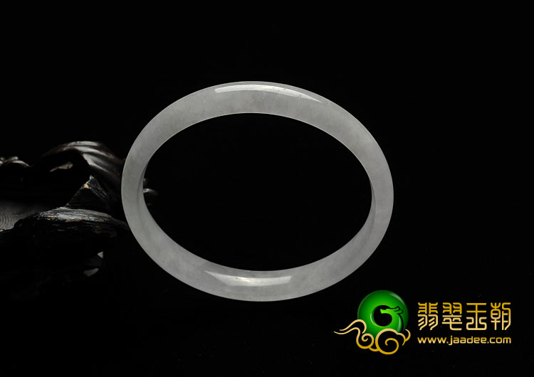 糯冰种缅甸翡翠A货手镯（52.3mm）
