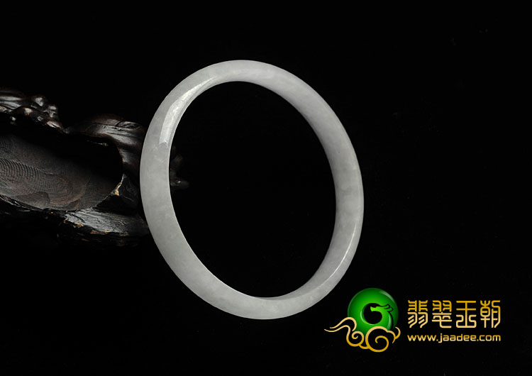 糯冰种缅甸翡翠A货手镯（52.3mm）