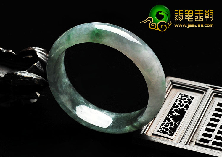 冰种晴水缅甸翡翠A货手镯（56.5mm）