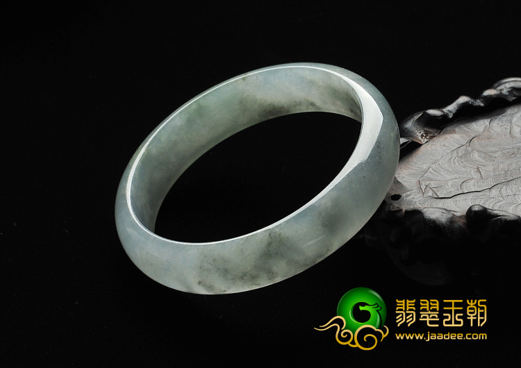冰种晴水缅甸翡翠A货手镯（63.1mm）